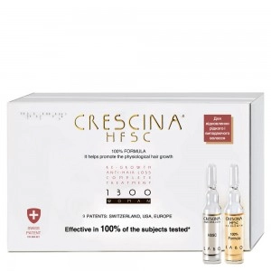 Crescina Labo Complete Treatment 1300 (Re-Growth HFSC 100% 20FL + Crescina Anti-Hair Loss HSSC 20FL) Woman
